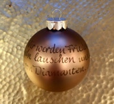 Weihnachtskugel Beispiele